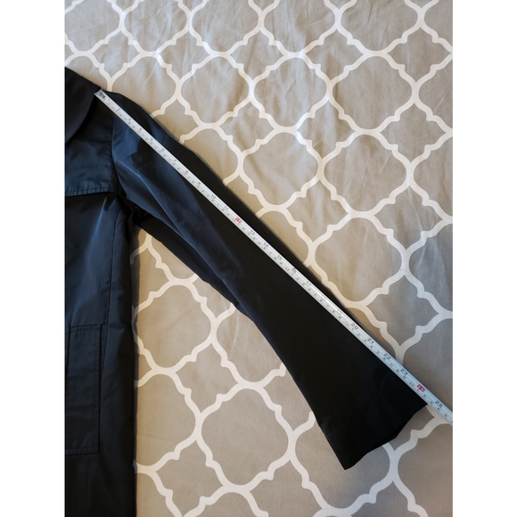 *Club Monaco Black Midweight Jacket/Coat Women's Size Small - Picture 5 of 12